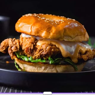 Minnesota Nice (Chicken) Burger